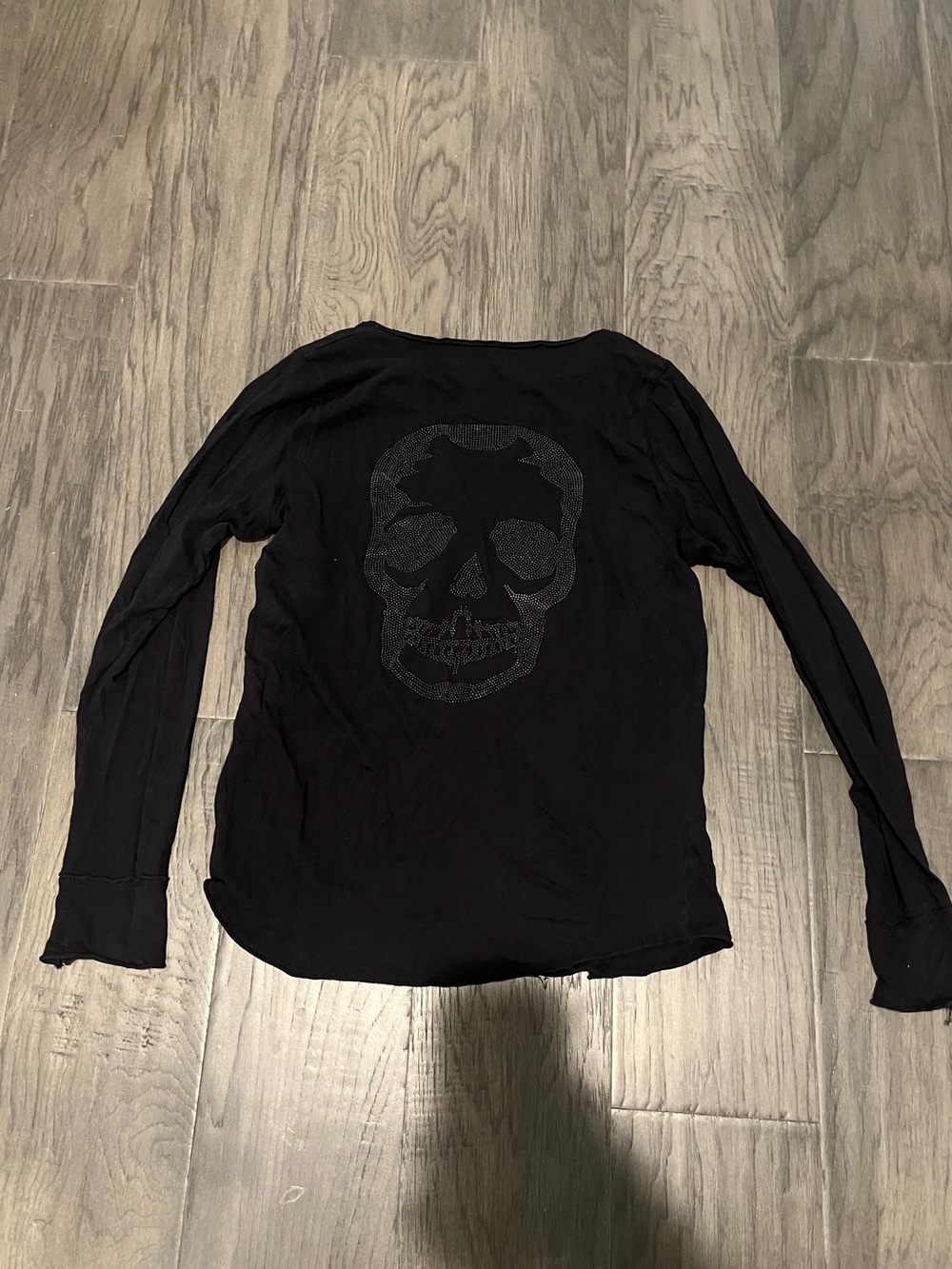 Zadig black tunisien strass skull M